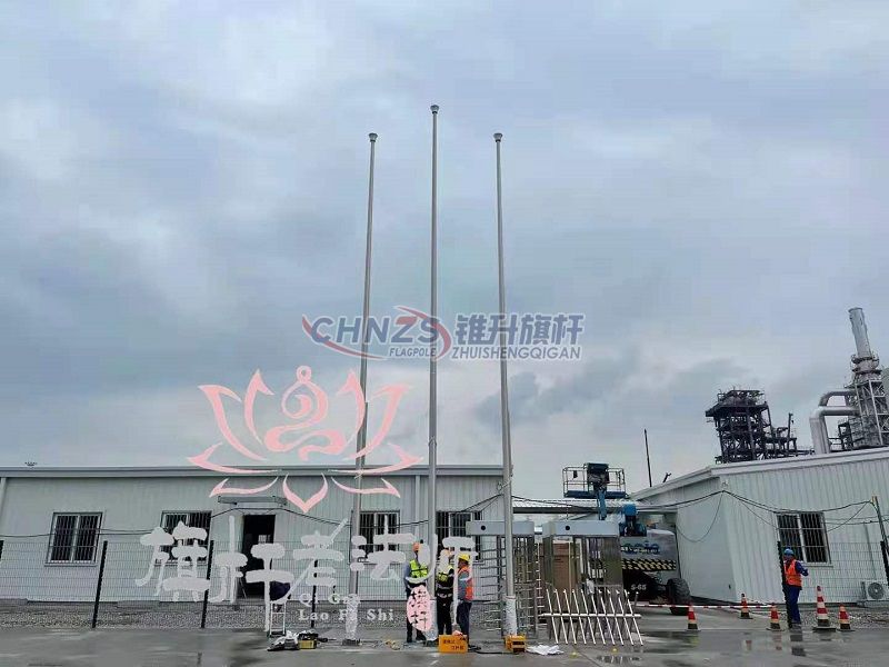不銹鋼永登旗桿安裝